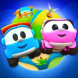 دانلود Leo and Cars World: kids games