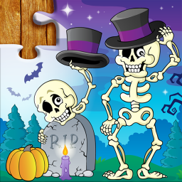 دانلود Kids Halloween Jigsaw Puzzles