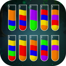 دانلود Water Sort - Color Puzzle Game