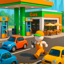 دانلود Gas Station: Idle Simulator