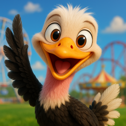 دانلود Talking Ostrich