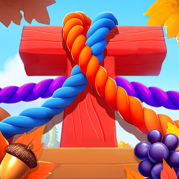 دانلود Woody Untangle Rope 3D Puzzle