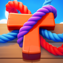 دانلود Woody Untangle Rope 3D Puzzle