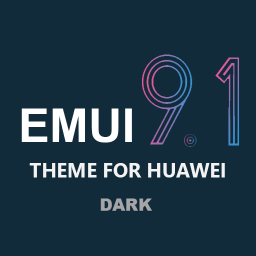 دانلود Dark Emui-9.1 Theme for Huawei