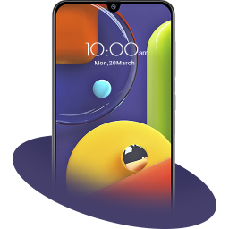 دانلود Galaxy A50s Launcher