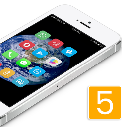 دانلود I-PHONE 5/5s Theme & Launcher