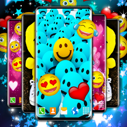 دانلود Cute Emoji Live Wallpaper