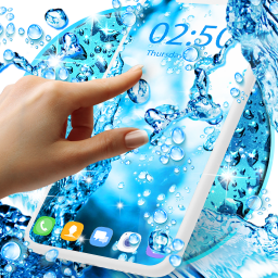 دانلود Water drops live wallpaper