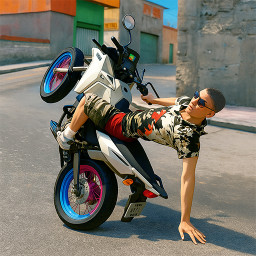 دانلود Wheelie Master: Moto Ride 3D