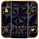 3D Triangle Black Theme