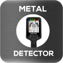 Real metal detector with sound: metal finder app