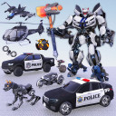 Grand Police Robot Car Game