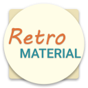 Retro Material EMUI 5.X/8.0 Theme (free)