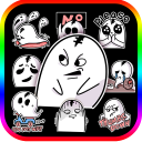 Ghost Life Emoji Stickers
