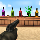 Knock Bottles Down Gun Games