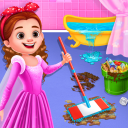 Princess House Cleaning - Dream Home Cleanup Game