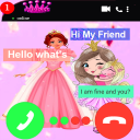 chat princess doll elssa video chat prank