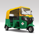 Tuk Tuk Auto Rickshaw Drift