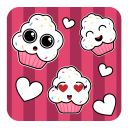 Cute Cupcakes Emoji Stickers