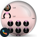 Theme Dialer Ribbon Pink