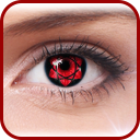 Sharingan Eye Photo Effect