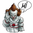 WAStickerApps- Pennywise stickers for whatsapp