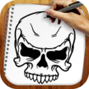 Learn to Draw Skulls Tattoo