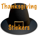 Thanksgiving Photo Stickers