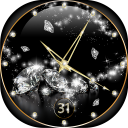 Diamond Live Clock Wallpaper App