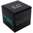 Pure Dark 5.0 EMUI 5/8/9 Theme