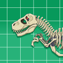 T-Rex Dinosaur Fossils Robot