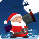 Christmas Santa Rocket Hero - Cannon Shooter