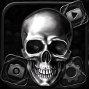 Skull Devil Launcher Theme