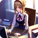 Anime Games: Office Girl Sim