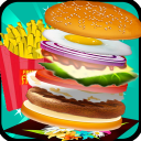 Burger Maker Chef Cooking Game