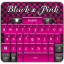 Black and Pink Keyboard