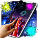 New Years 2019 Fireworks Live Wallpaper