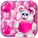 Sweet Pink Valentine Keyboard