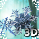 Falling Snowflakes 3D Live Wallpaper