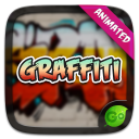 Retro Grafitti GO Keyboard Animated Theme