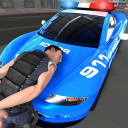 Police Car Gangster Escape Sim