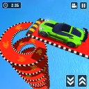 Mega Ramp Spiral Car Stunt Racing Games