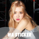 Rose Blackpink WASticker