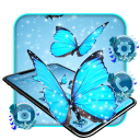 Blue Fantasy Butterfly Theme