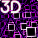 Infinity Parallax Squares 3D Live Wallpaper
