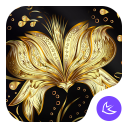 Golden Flower Theme & HD wallpapers