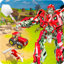 Super Robot Farmer Village Tractor Farming