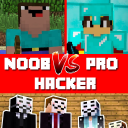 Noob vs Pro vs Hacker for Minecraft PE
