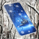 White Snow 3D Live Wallpaper