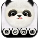 Cute Panda Launcher Theme Live HD Wallpapers